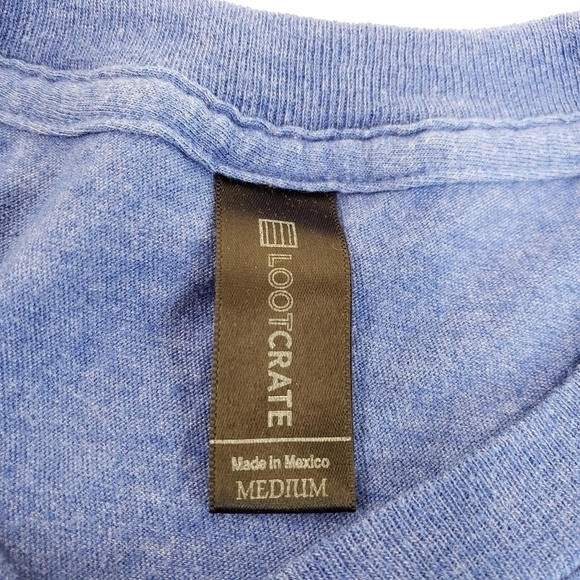 Fantastic Beasts Obliviator Blue Mens T-shirt Size Medium - Picture 4 of 5